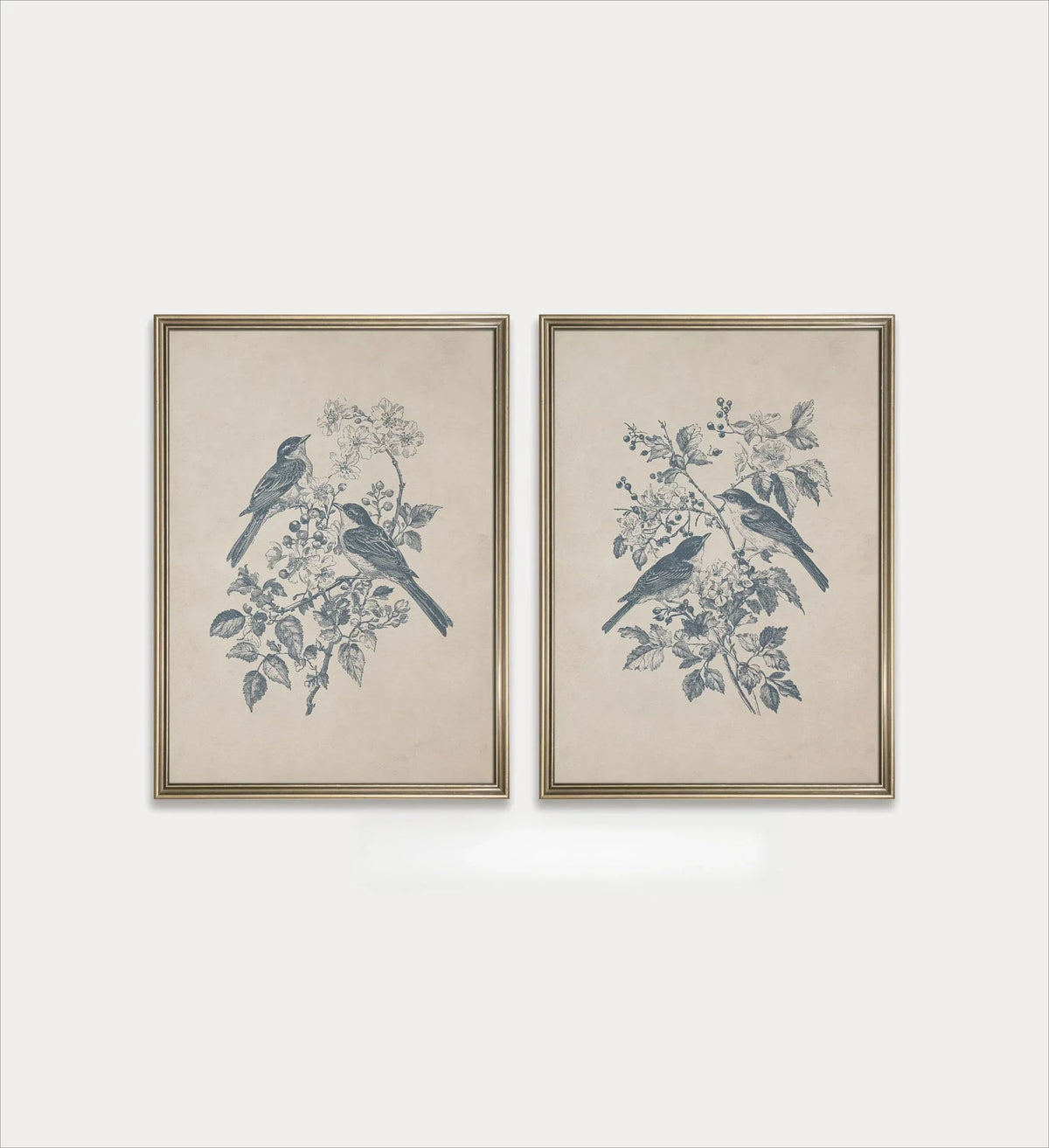 Retro Hummingbird Canvas Prints for Home Decor
