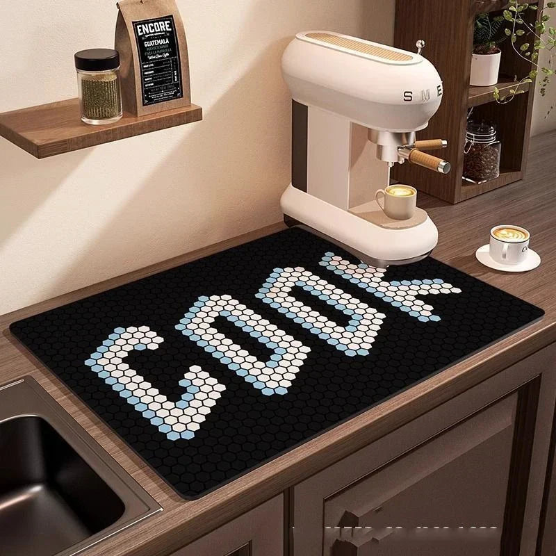 Waterproof Non-slip Coffee Machine Drain Pad Mat
