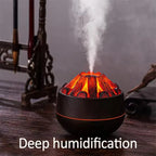 Charcoal Flame Essential Oil Diffuser 300ml Humidifier